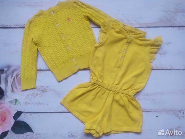 Пакет брендовых вещей на девочку 86-92