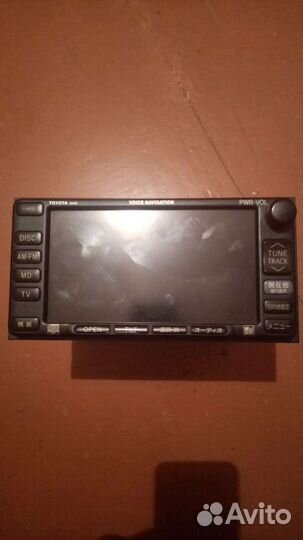 Штатная магнитола на toyota