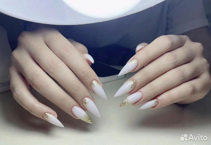 Маникюр, наращивание ногтей, гель-лак