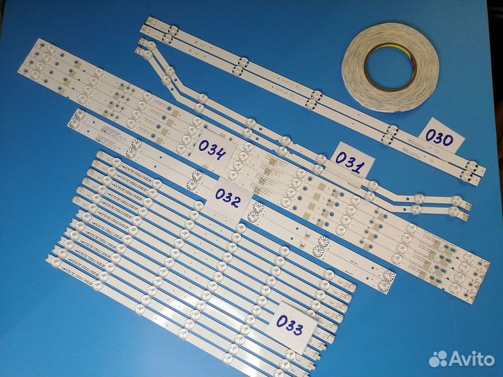 Ленты светодиодные для телевизора арт.030-034
