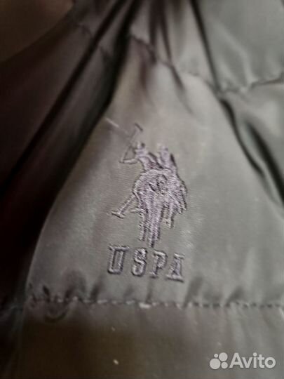 Пуховик-бомбер (куртка) мужской US polo assn