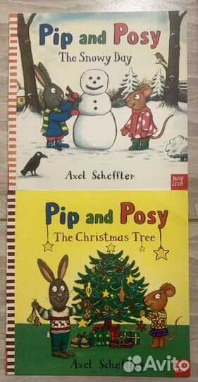 Детские английские книги Pip and Posy