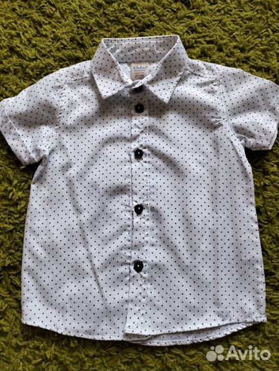 Рубашки для мальчика 86-92