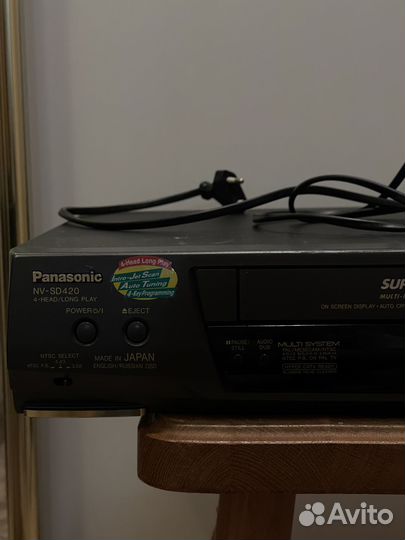 Видеомагнитофон panasonic