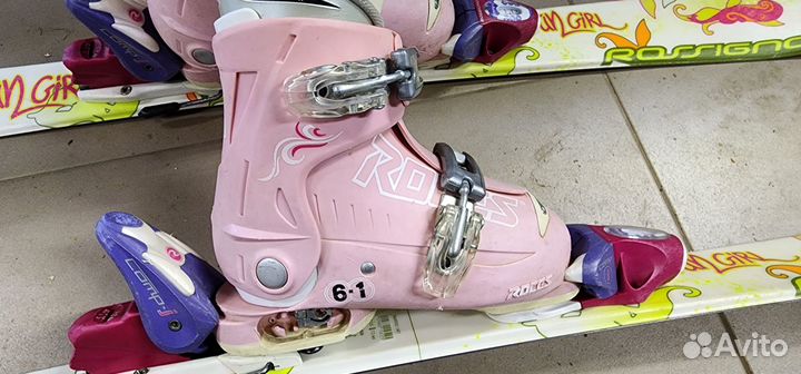 Лыжи горные rossignol 100 см