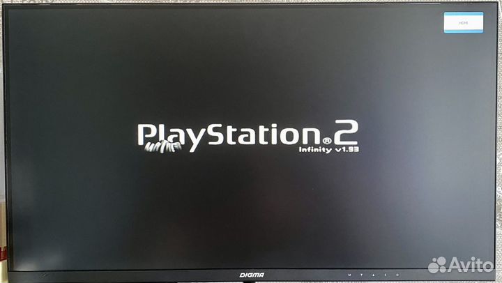 PS2 Slim на чипе + Freemcboot, с играми