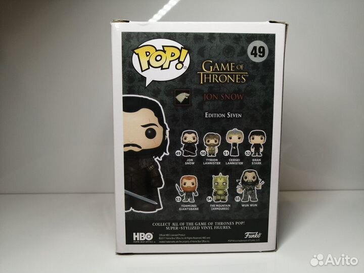 Коллекционная фигурка Джон Сноу