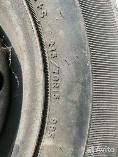 Летние колеса 215/70/15