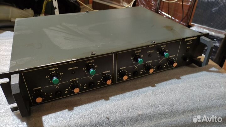 Активный кроссовер Электроника к-04