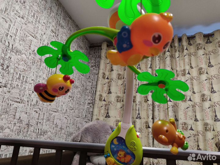 Мобиль музыкальный+ ночник