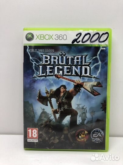 Диск Brutal Legend для Xbox 360