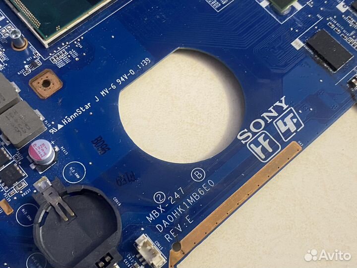 Материнская плата Sony