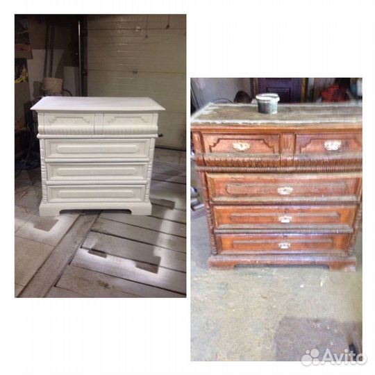 Реставрация дверей деревянной мебели