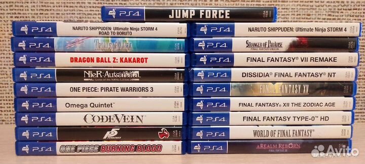 Аниме игры на ps4