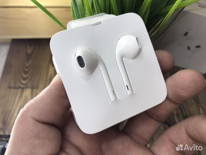 Наушники apple earpods lightning (новые)