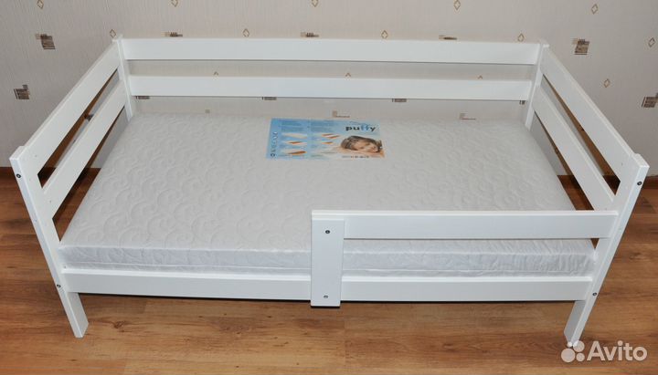 Кровать подростковая 160х80 белая