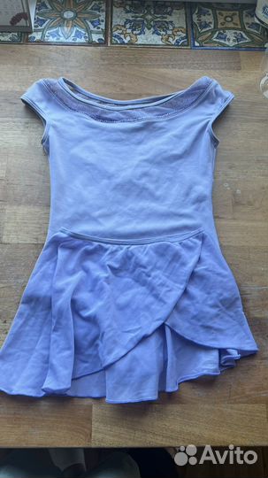 Купальник Mirella для гимнастики и балета с юбкой