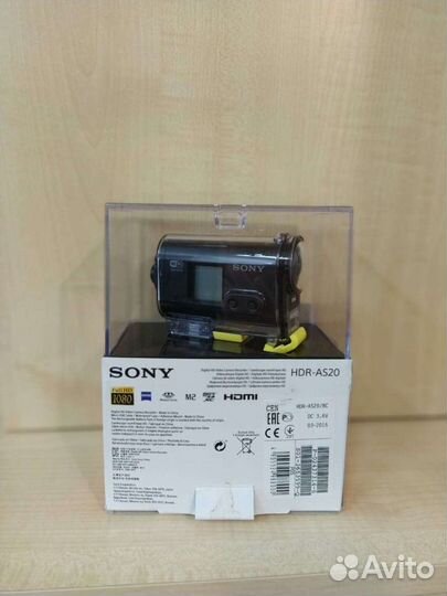 Action камера Sony HDR AS20