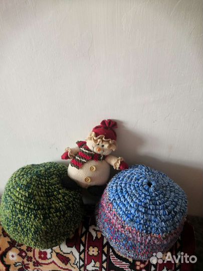 Шапка женская зимняя ручная работа