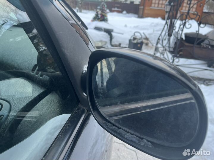 Зеркало заднего вида на peugeot 206