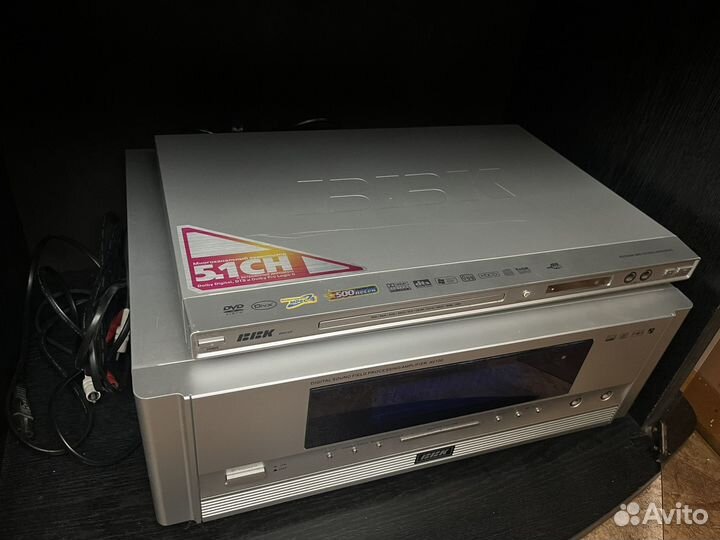 Акустические колонки маяк и DVD система BBK