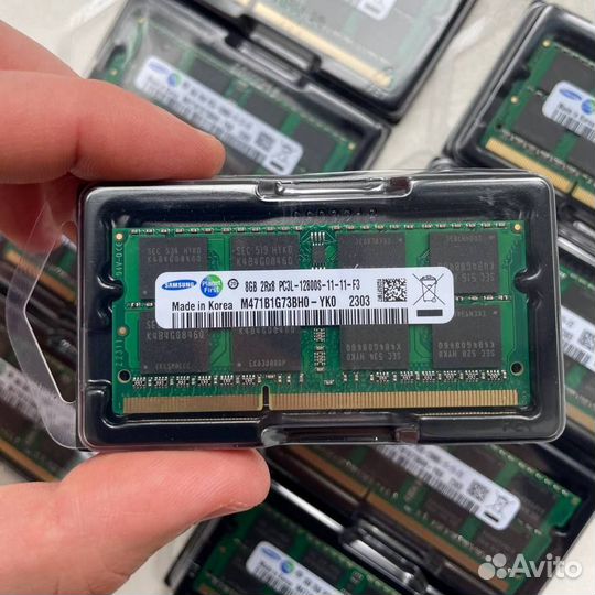 Новая samsung 8GB ddr3l 1600 SO-dimm для ноутбука