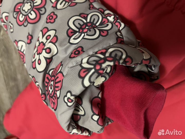 Зимний костюм для девочки 80