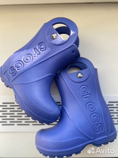 Сапоги crocs c7 для девочки