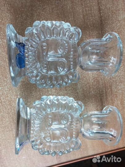 Подсвечник хрустальный СССР