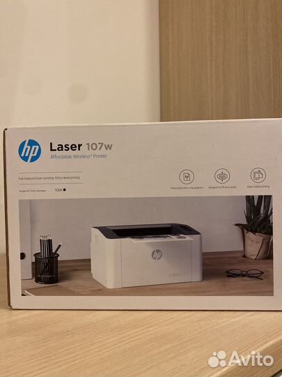 Принтер HP laser jet w107