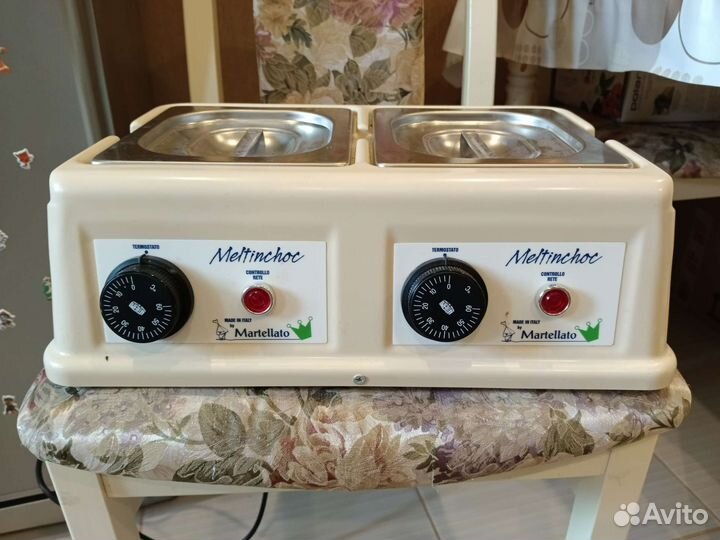 Машинка для темперирования шоколада 2 секции