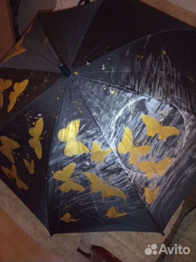 Зонт трость женский