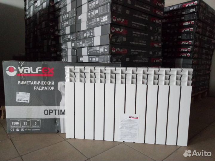 Радиатор valfex optima L Version 500/80