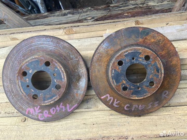 Geely MK Cross I, диски тормозные передние