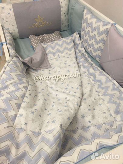 Бортики в кроватку