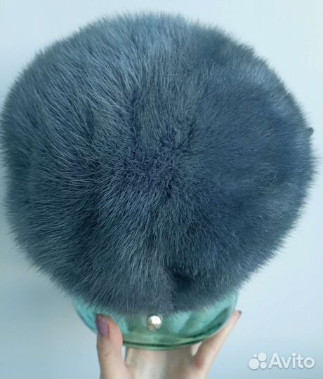Берет норковый