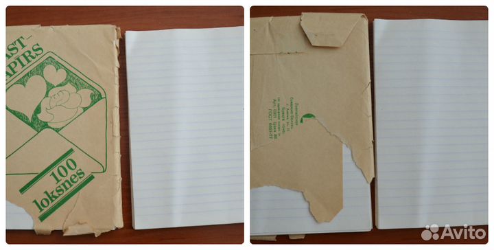 Блокноты, тетради, папки и т.д. из СССР