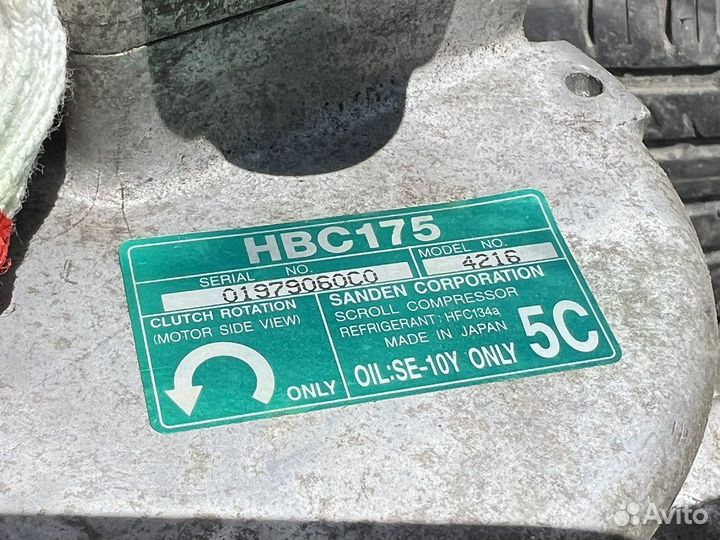 Компрессор кондиционера honda civic 4d