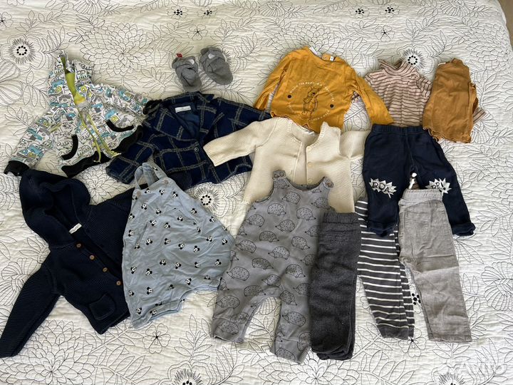 Пакет вещей на мальчика 6-9 мес