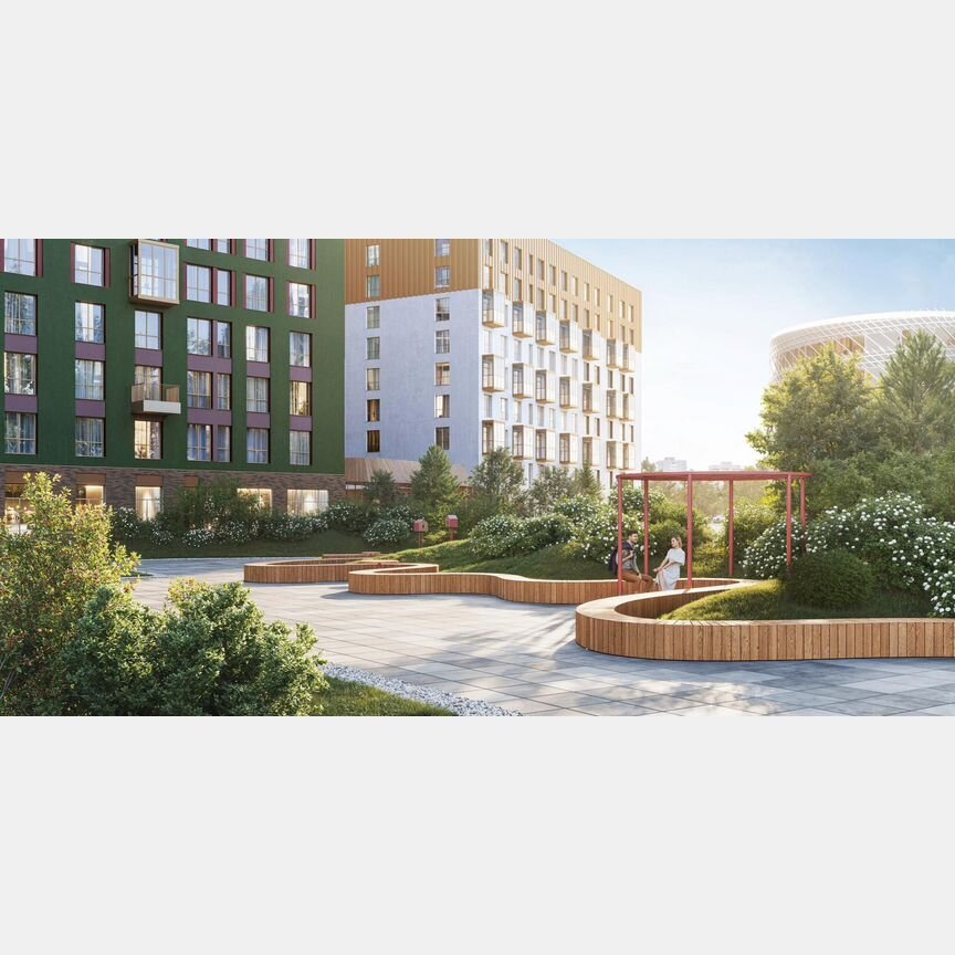 1-к. квартира, 33,2 м², 5/9 эт.