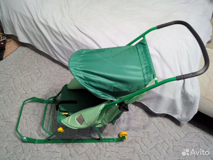 Детские санки коляска
