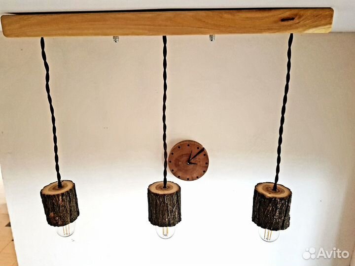 Люстры из дерева