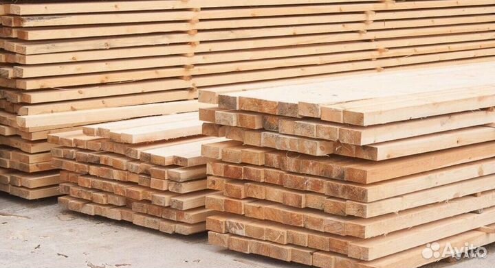 Доска обрезная Сосна 6м