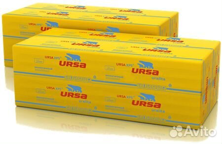 Утеплитель Урса ursa XPS.N II-L.1180х600х 50мм