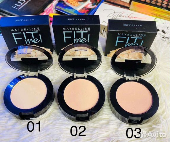 Пудра maybelline FIT ME 2 в 1