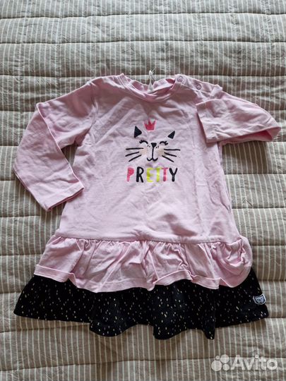 Вещи для девочки 80 86 92