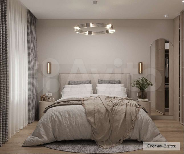 3-к. квартира, 53,5 м², 2/2 эт.