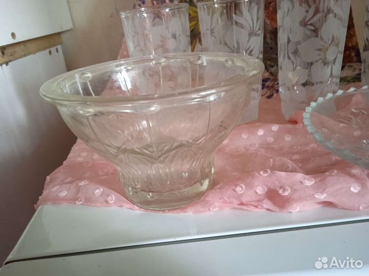 Вазочки конфетницы, СССР хрусталь