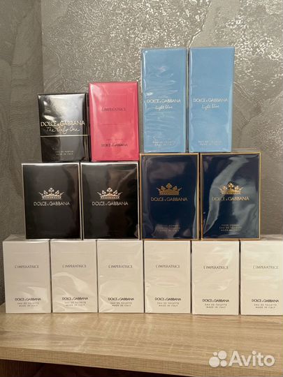 Dolce gabbana парфюмерия