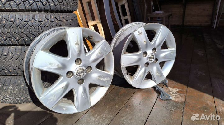 Литые диски Nissan r15